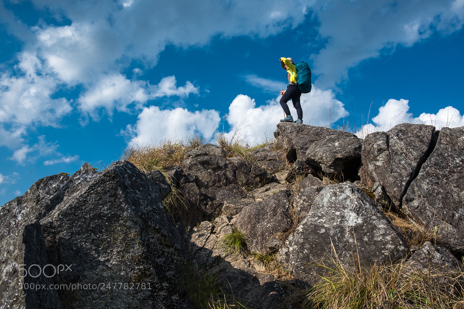 Fujifilm X-T20 sample photo. Hiker with backpack photography