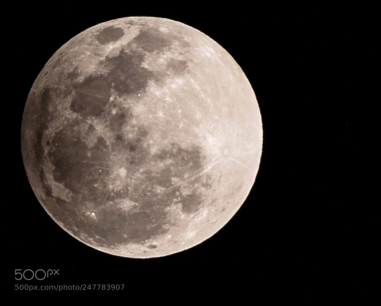 Pentax K-3 sample photo. Super moon photography