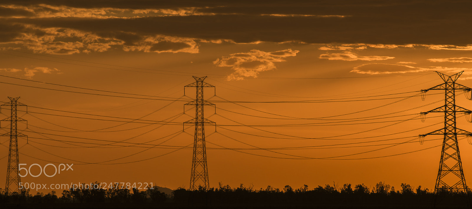 Nikon D800 sample photo. High voltage power tower photography