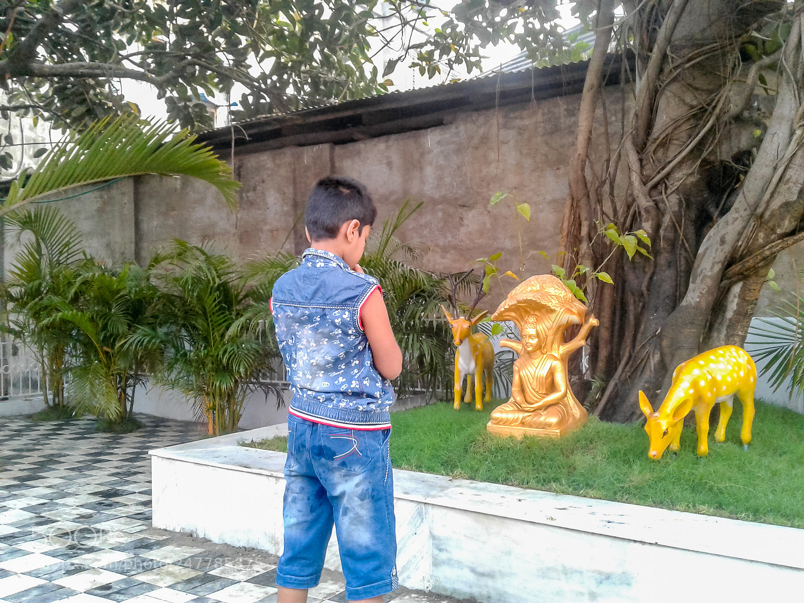 Samsung Galaxy J2 sample photo. Cute boy and god. photography