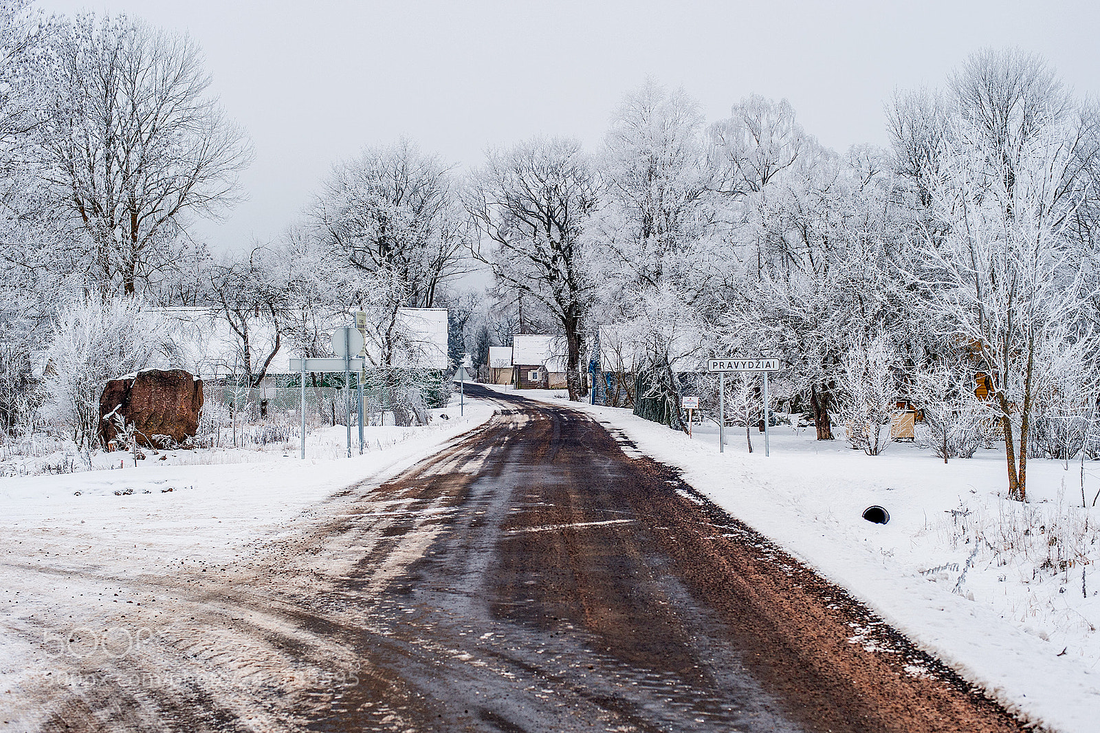 Nikon D3 sample photo. The village photography