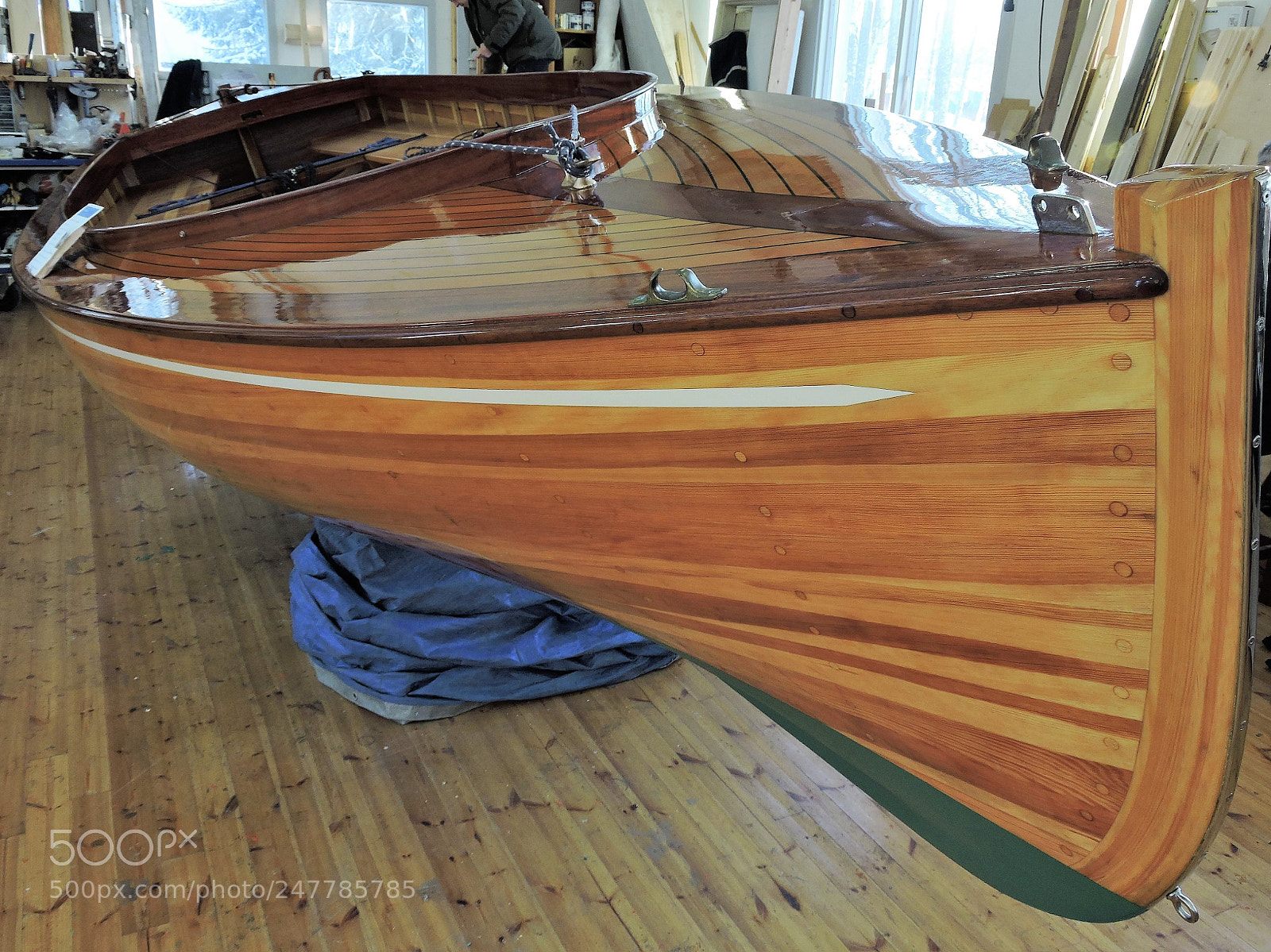 Nikon Coolpix P600 sample photo. Traditionally built wooden boat photography