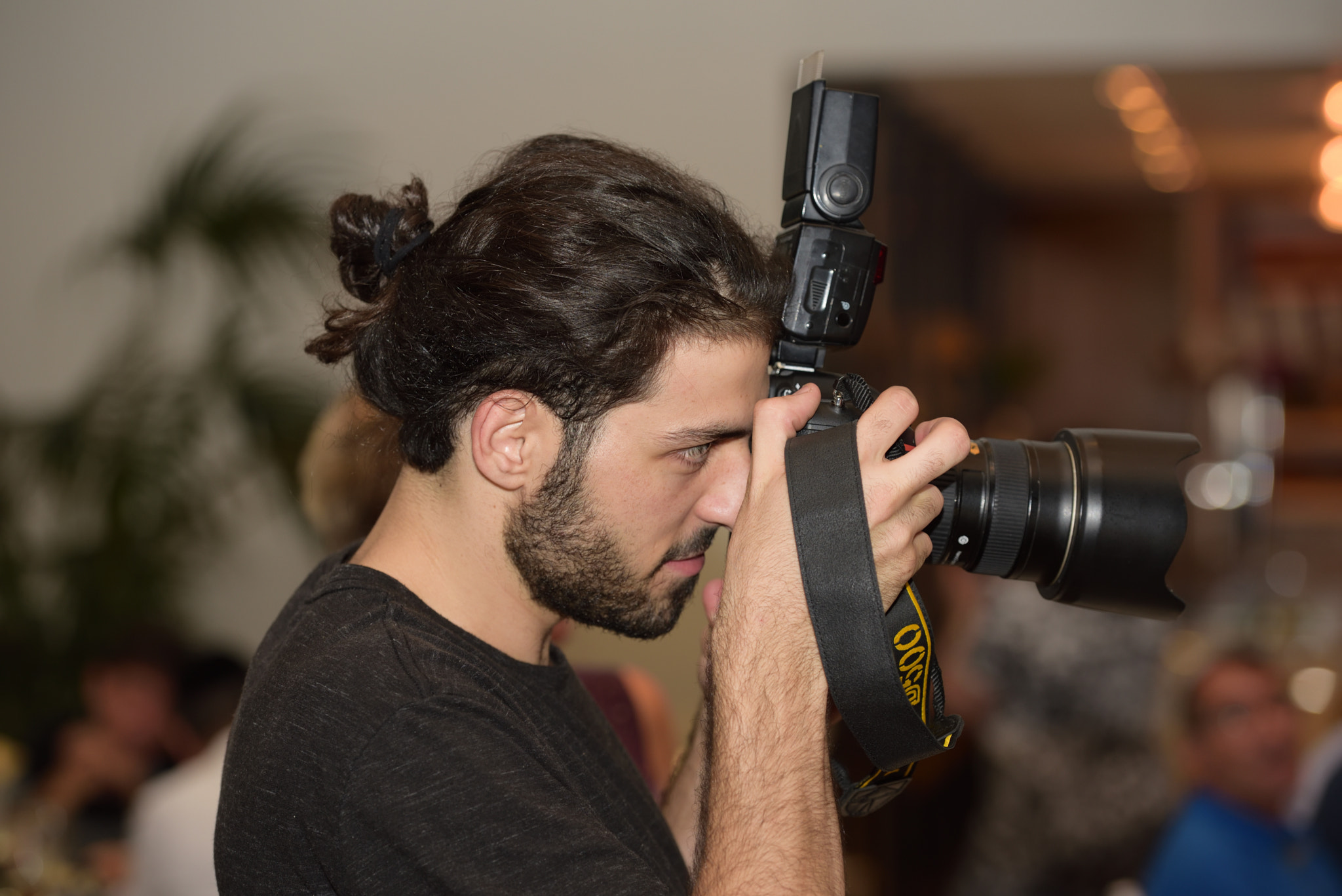 Nikon AF-S Nikkor 70-200mm F2.8G ED VR II sample photo. Portrait of a photographer photography