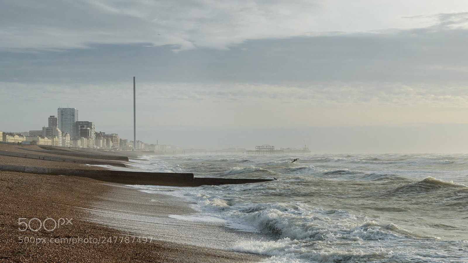Nikon D3200 sample photo. Brighton storm photography