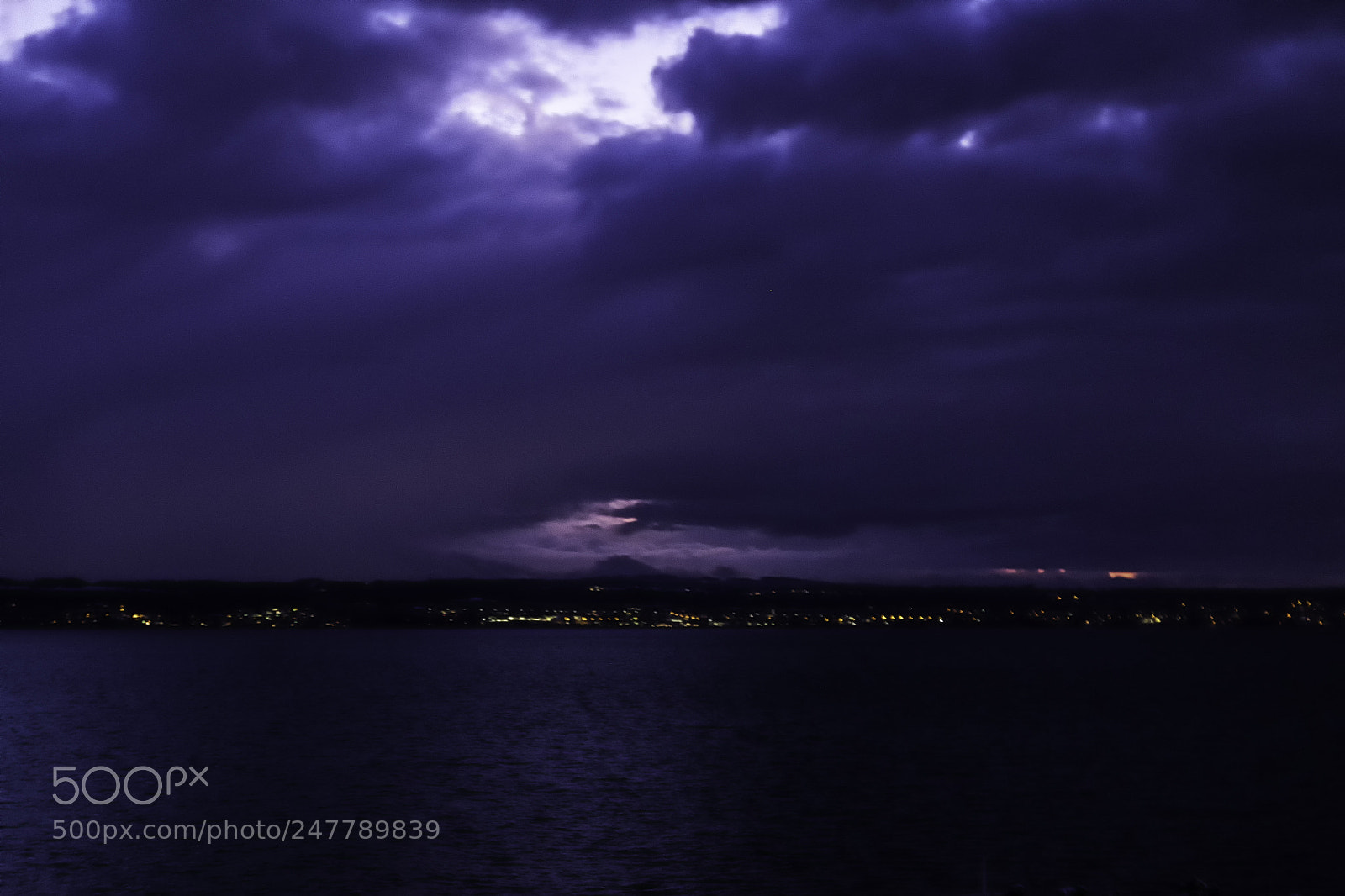Fujifilm X-T1 sample photo. Wetterleuchten photography