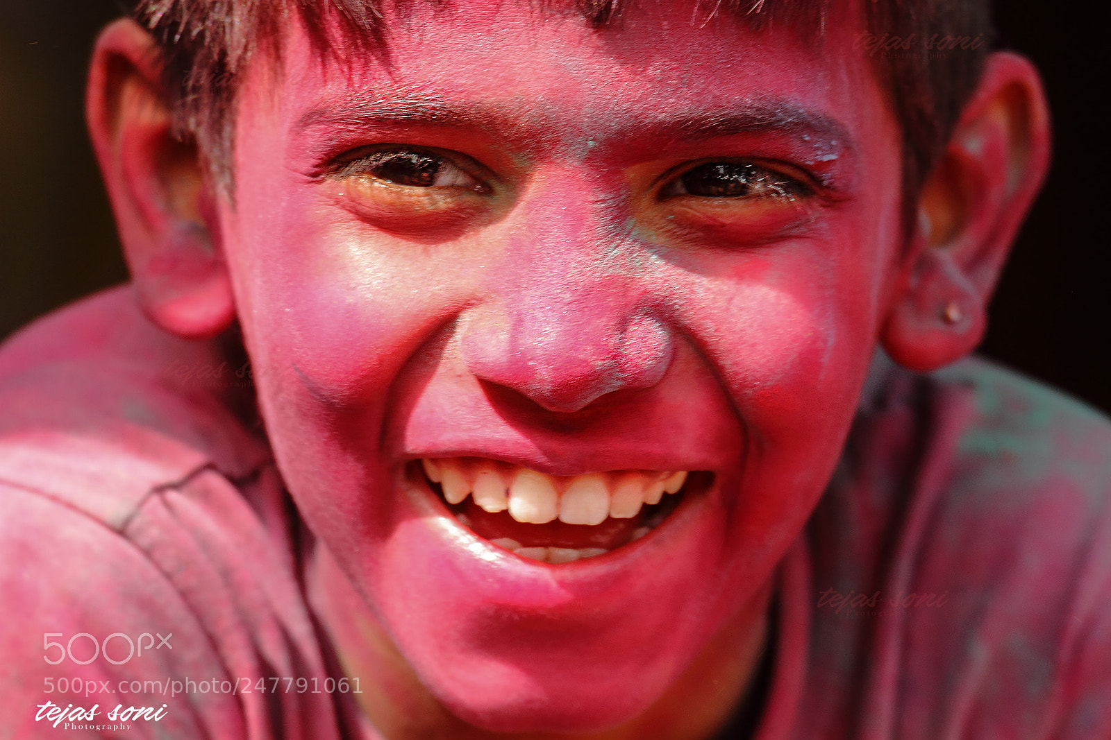 Canon EOS 7D sample photo. Holi photography