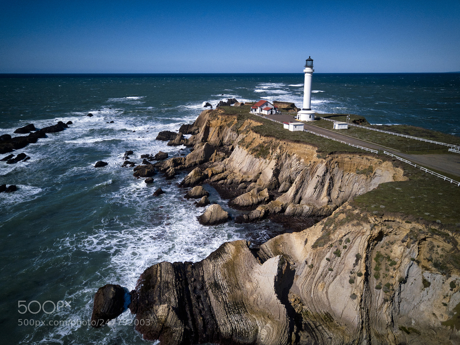DJI FC220 sample photo. Point arena aerial photography