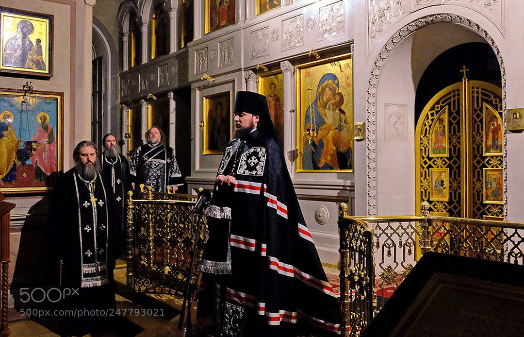 Fujifilm X-M1 sample photo. The great lent. monastery. photography