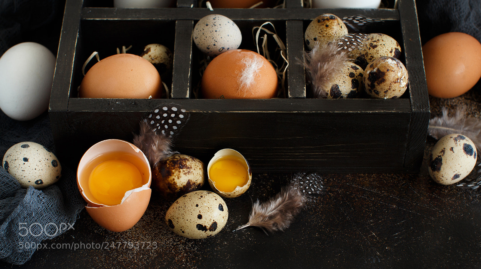 Canon EOS 650D (EOS Rebel T4i / EOS Kiss X6i) sample photo. Chicken and quail eggs photography
