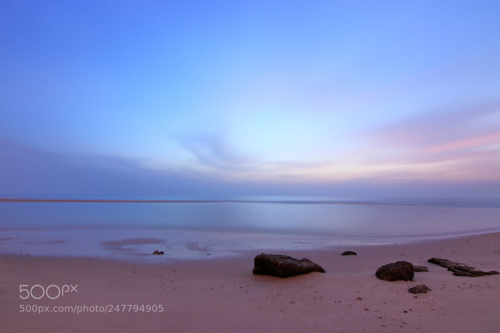 Canon EOS 80D sample photo. Blue sunrise photography