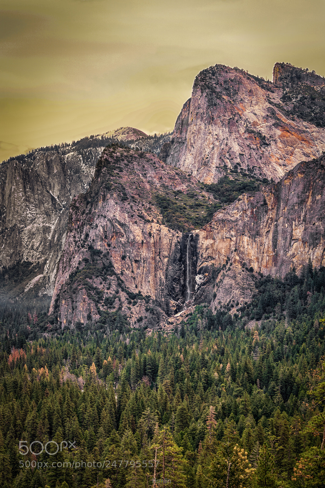 Sony a7R II sample photo. Tunnel view at yosemite photography
