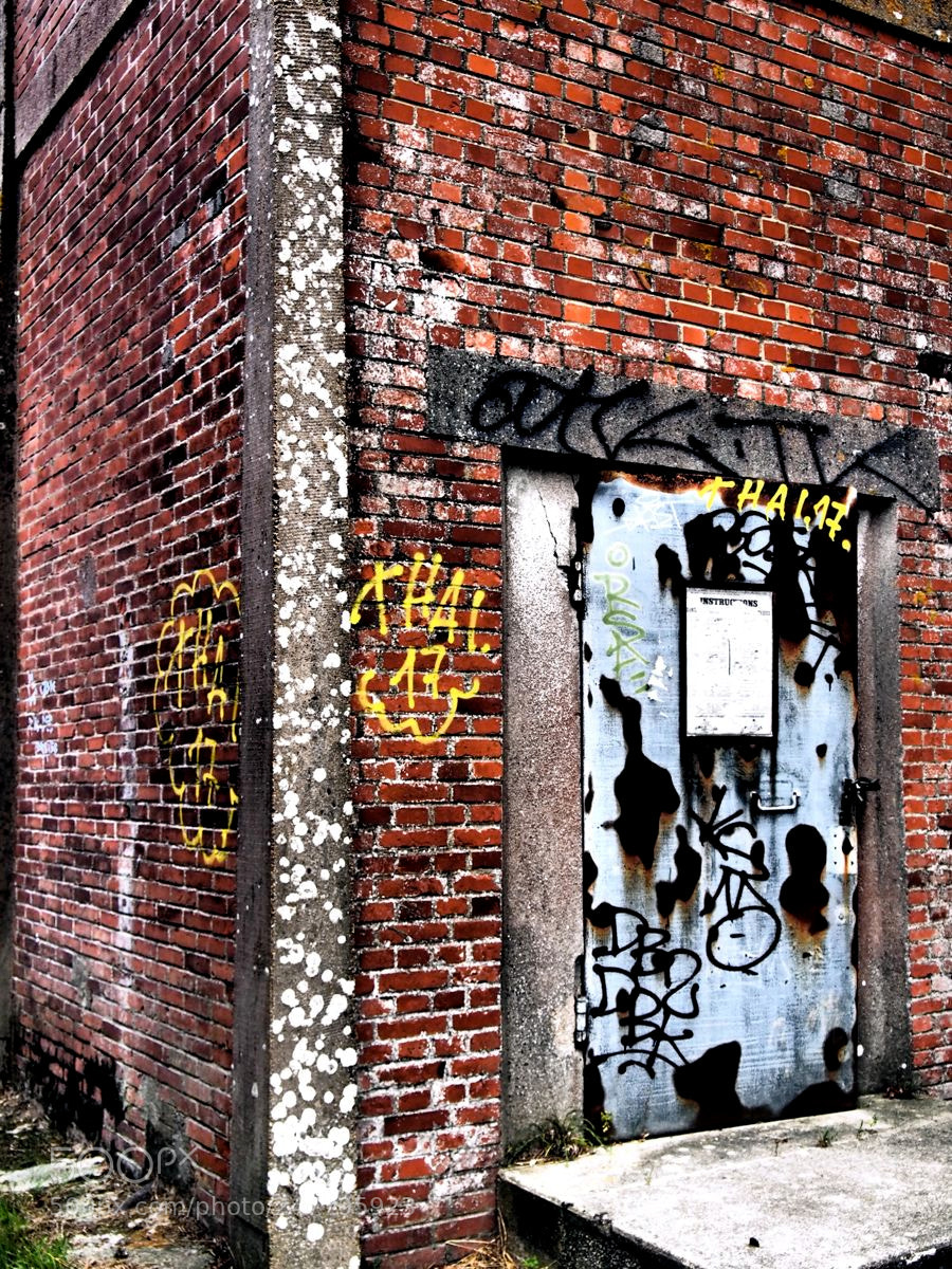 Olympus OM-D E-M5 sample photo. Graph et briques photography