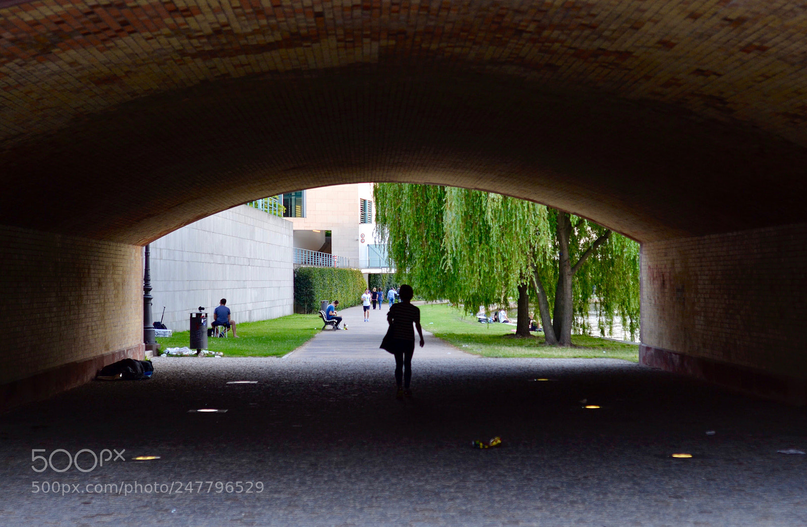 Nikon D3100 sample photo. Under the bridge photography