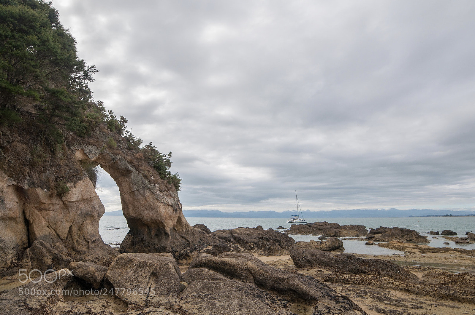 Nikon D90 sample photo. Stephens bay, kaiteriteri photography