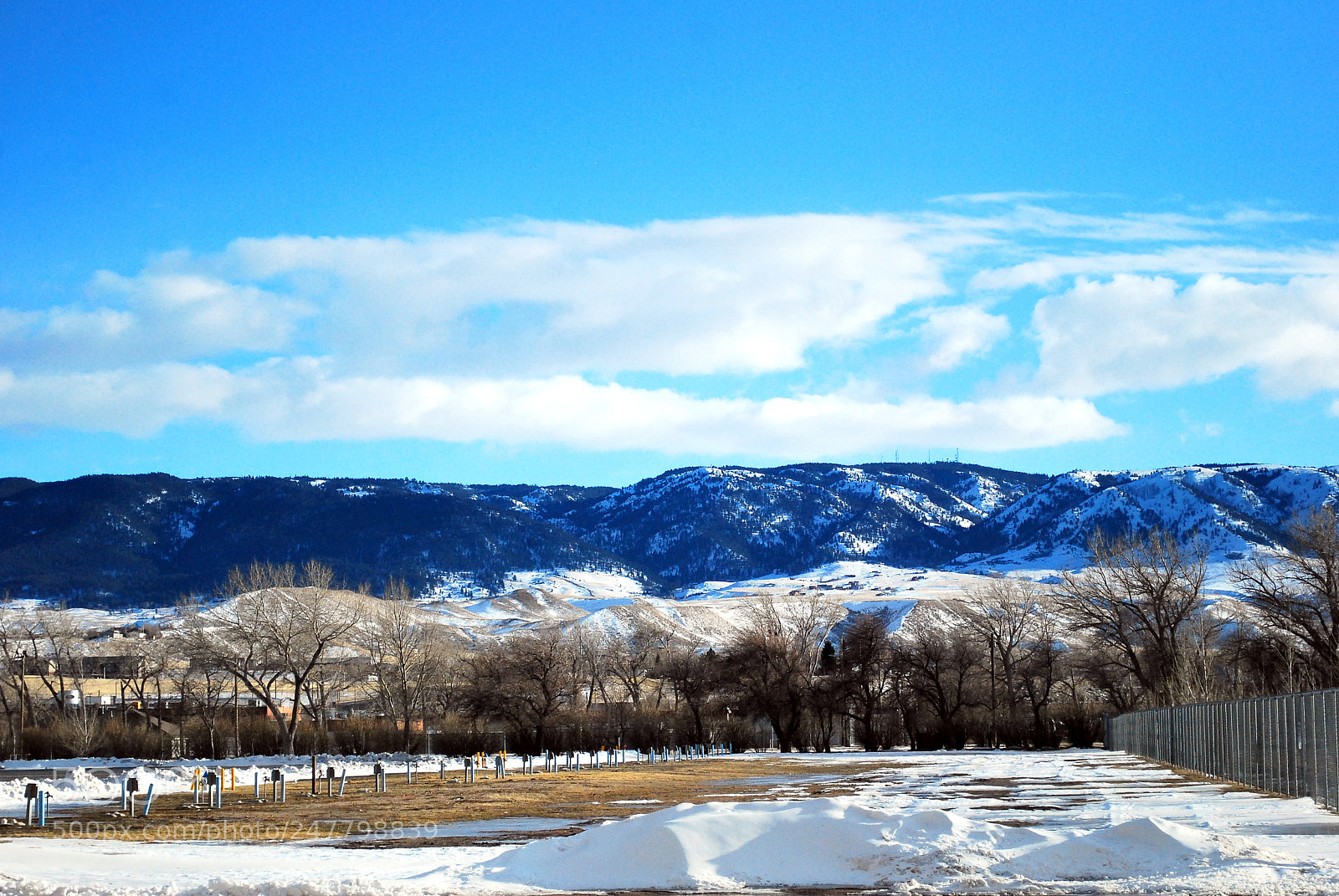 Nikon D60 sample photo. Mountain snow. photography