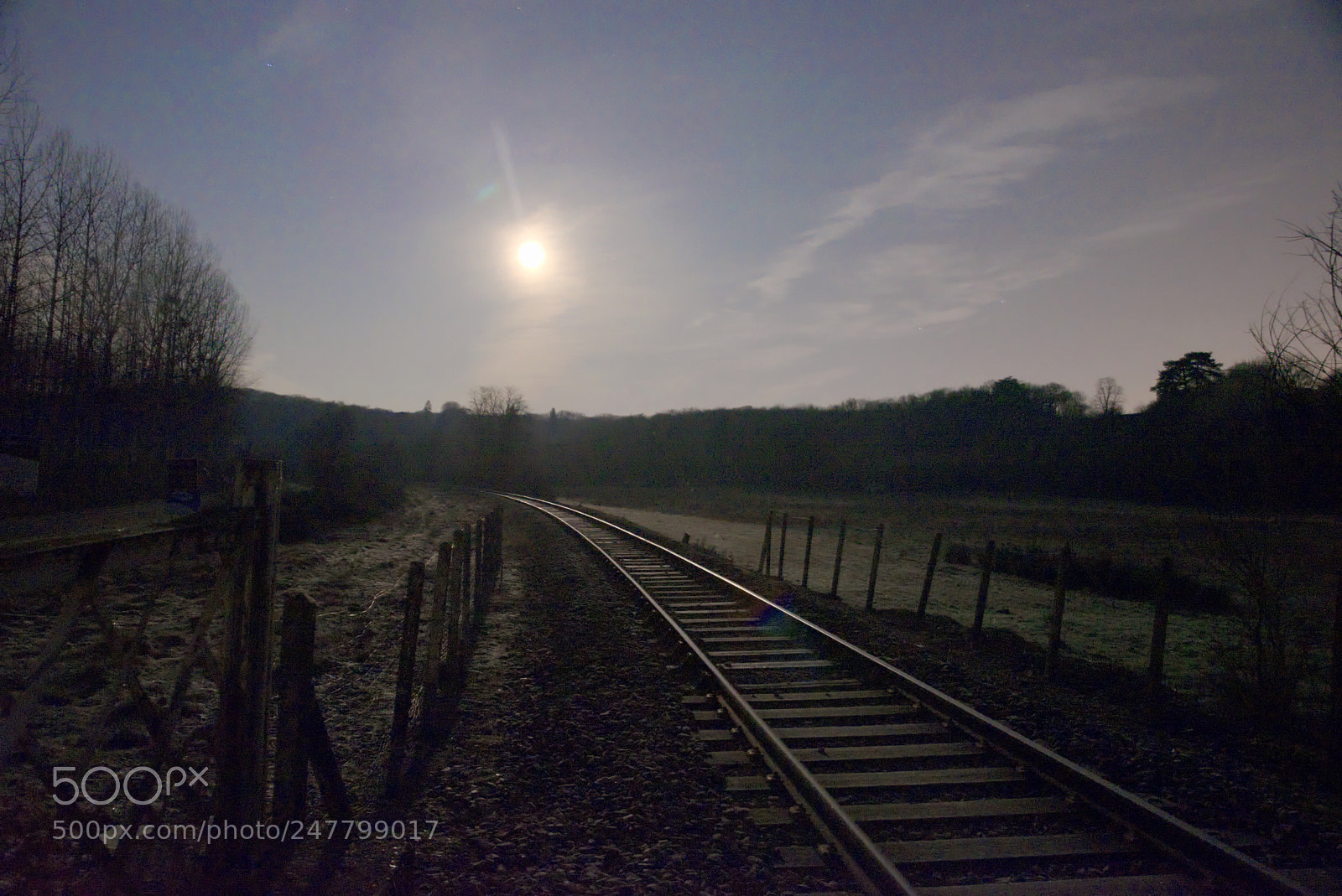 Nikon AF-S Nikkor 24-120mm F4G ED VR sample photo. Moonlight photography