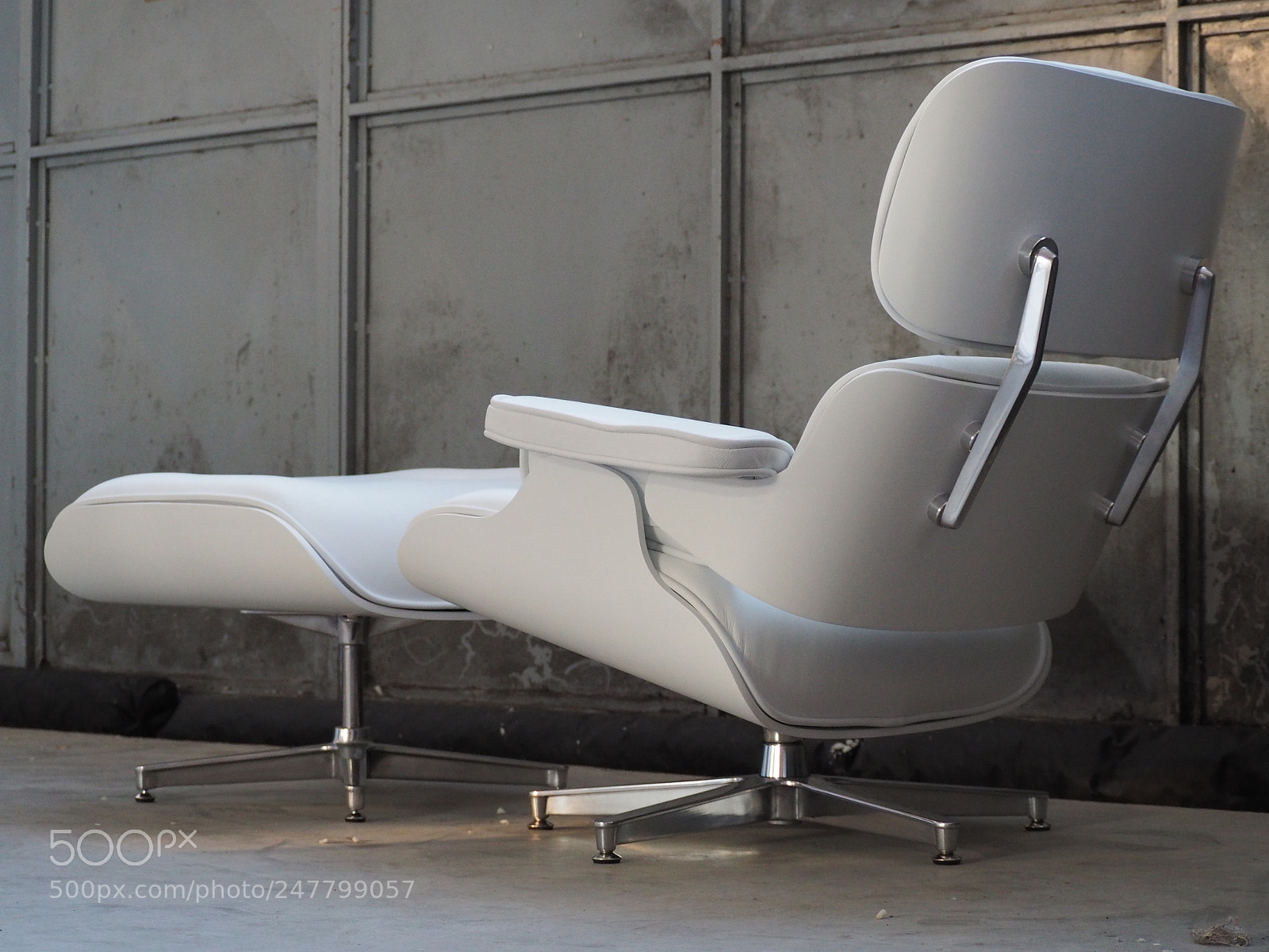 Olympus OM-D E-M10 sample photo. Eames lounge chair photography