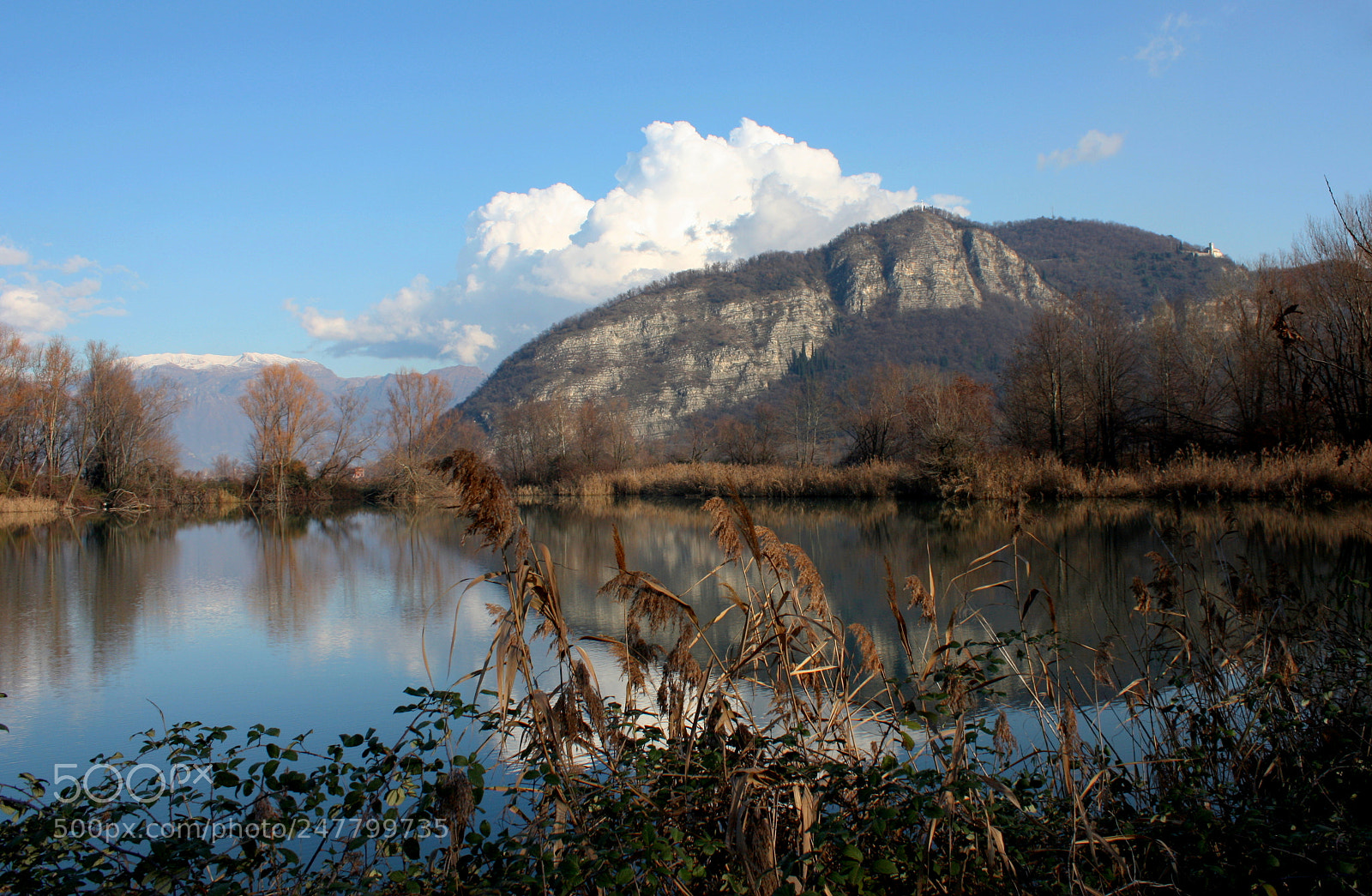 Canon EF-S 18-55mm F3.5-5.6 IS sample photo. Winter reflections photography