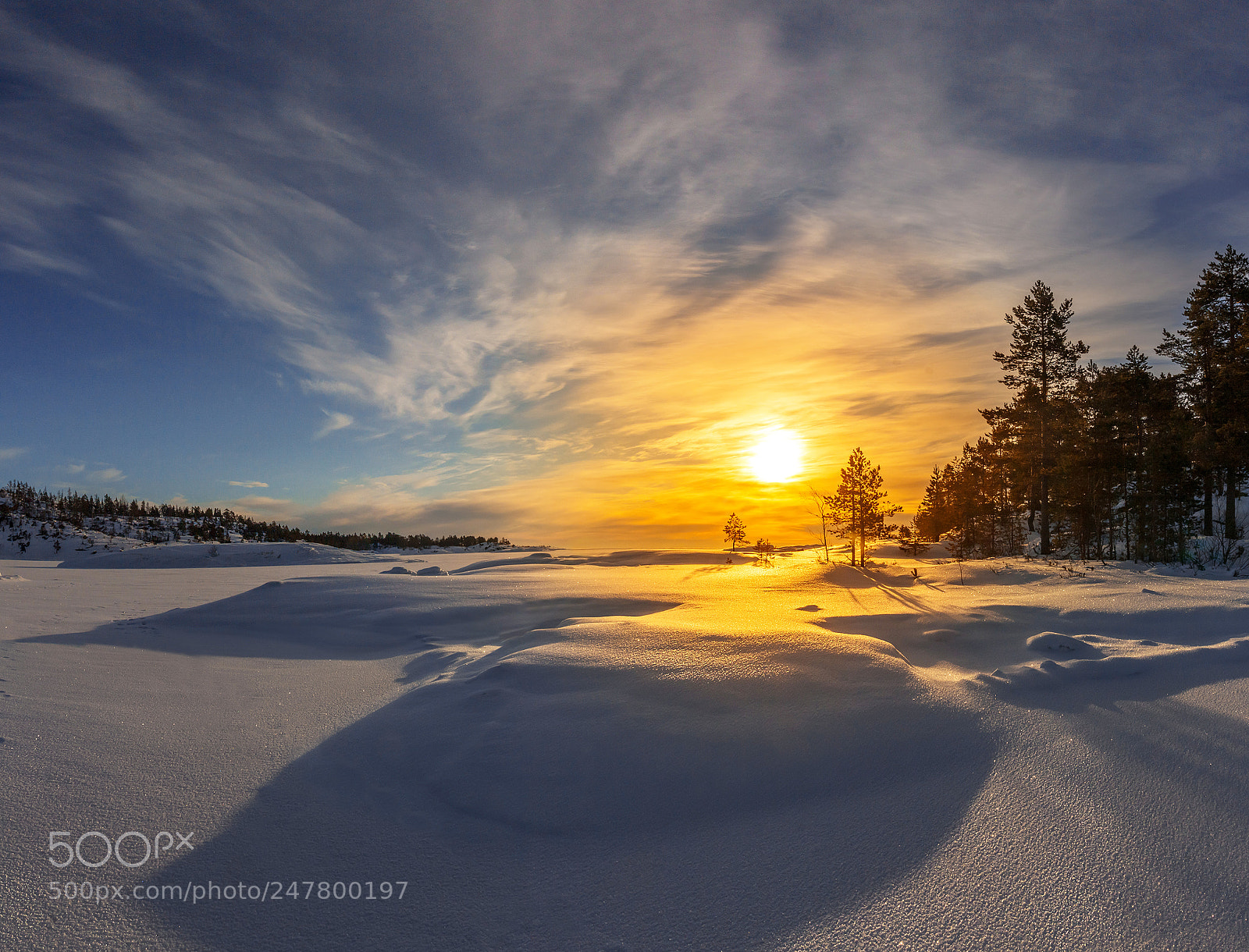Canon EOS 60D sample photo. Sunrise on lake ladoga photography