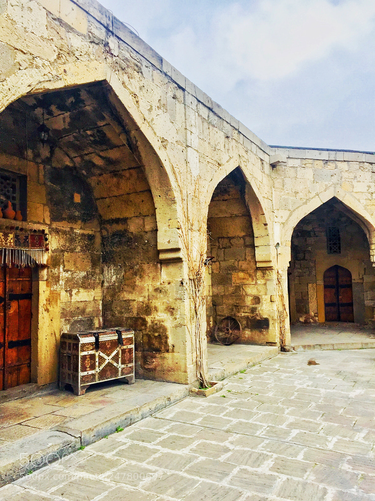 Apple iPhone 6 sample photo. Caravansary at bakü, azerbaijan photography