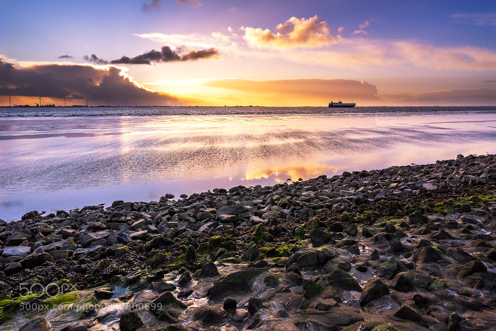 Sony a7 II sample photo. Emden knock sonnenuntergang edit photography