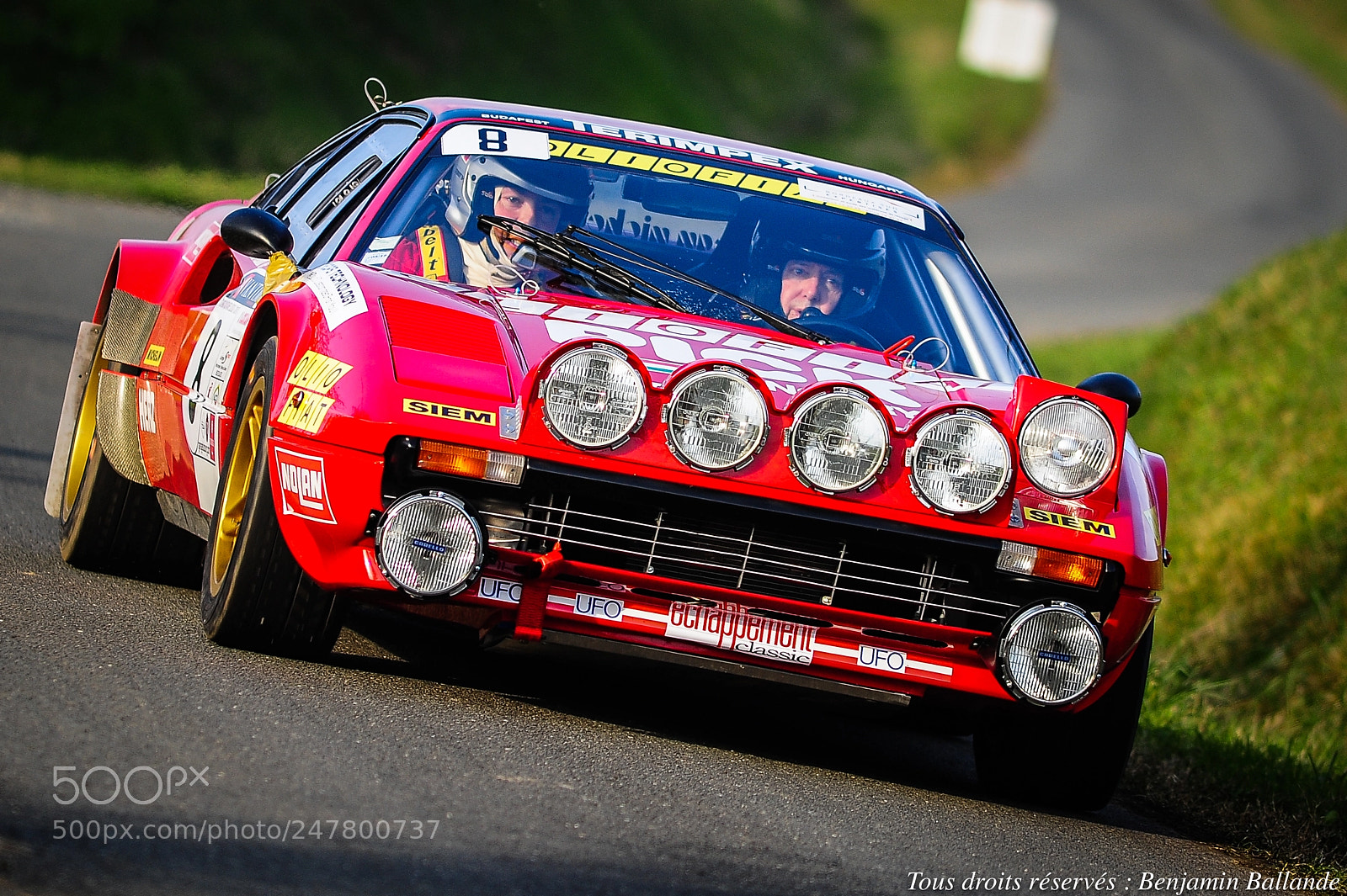 Nikon D700 sample photo. Ferrari 308 groupe 4 photography