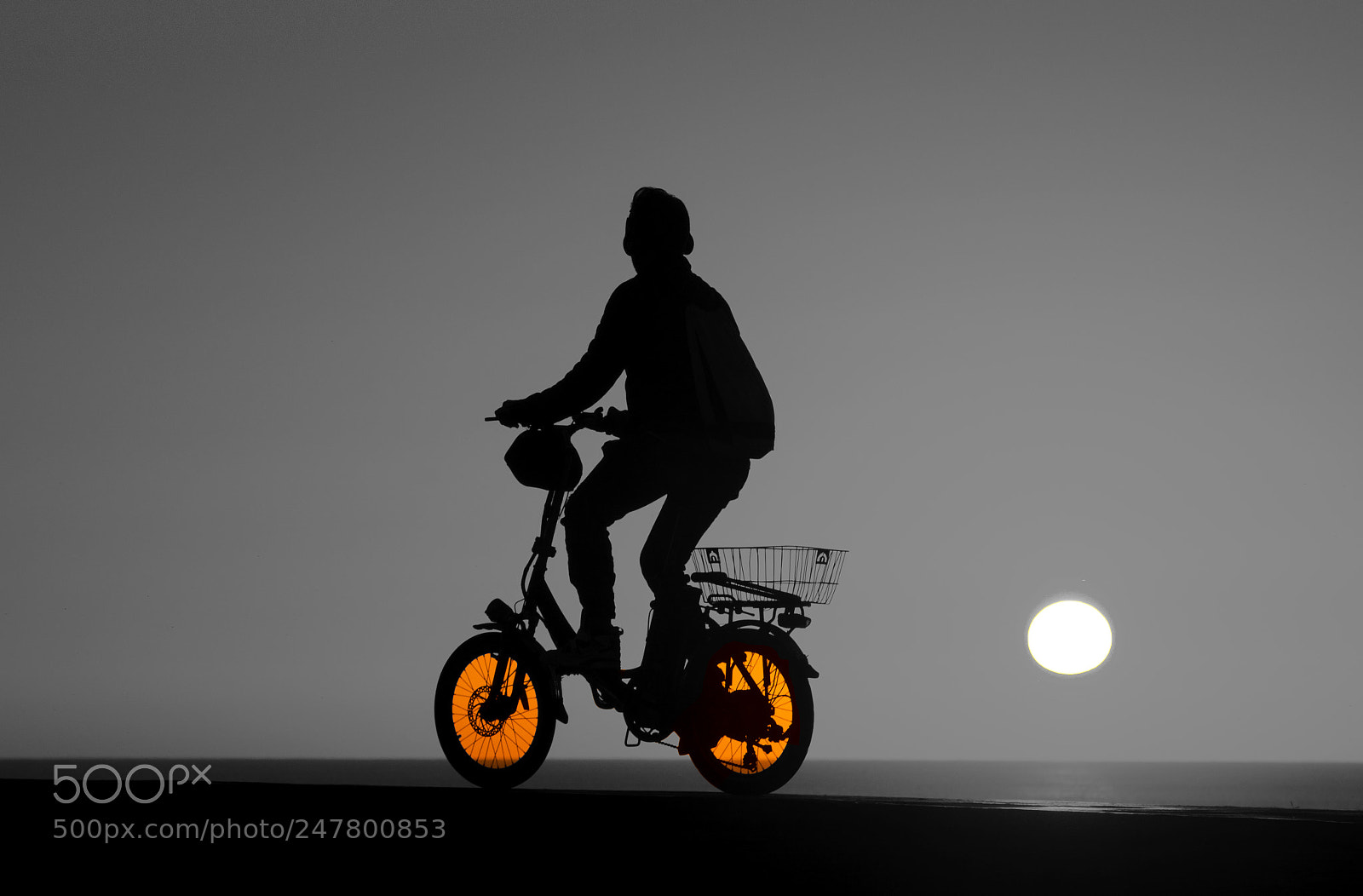Nikon D7100 sample photo. Sport at sunset photography