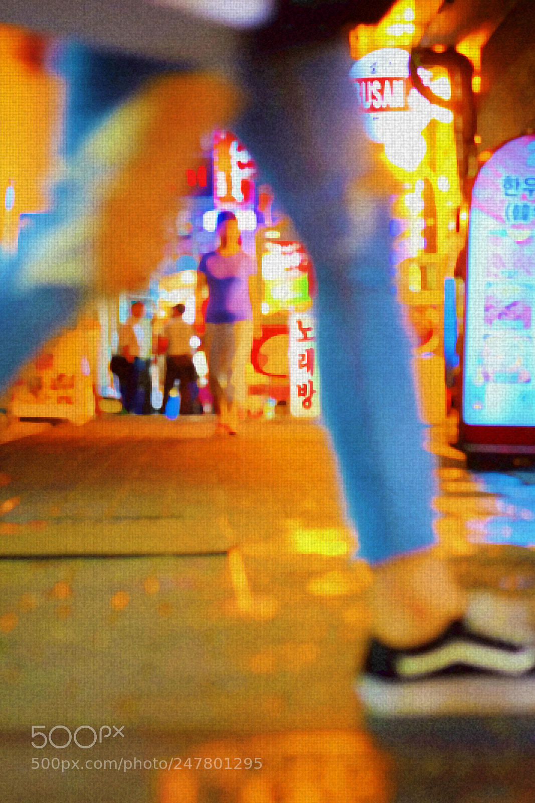 Fujifilm X-T1 sample photo. A walk in myeongdong photography