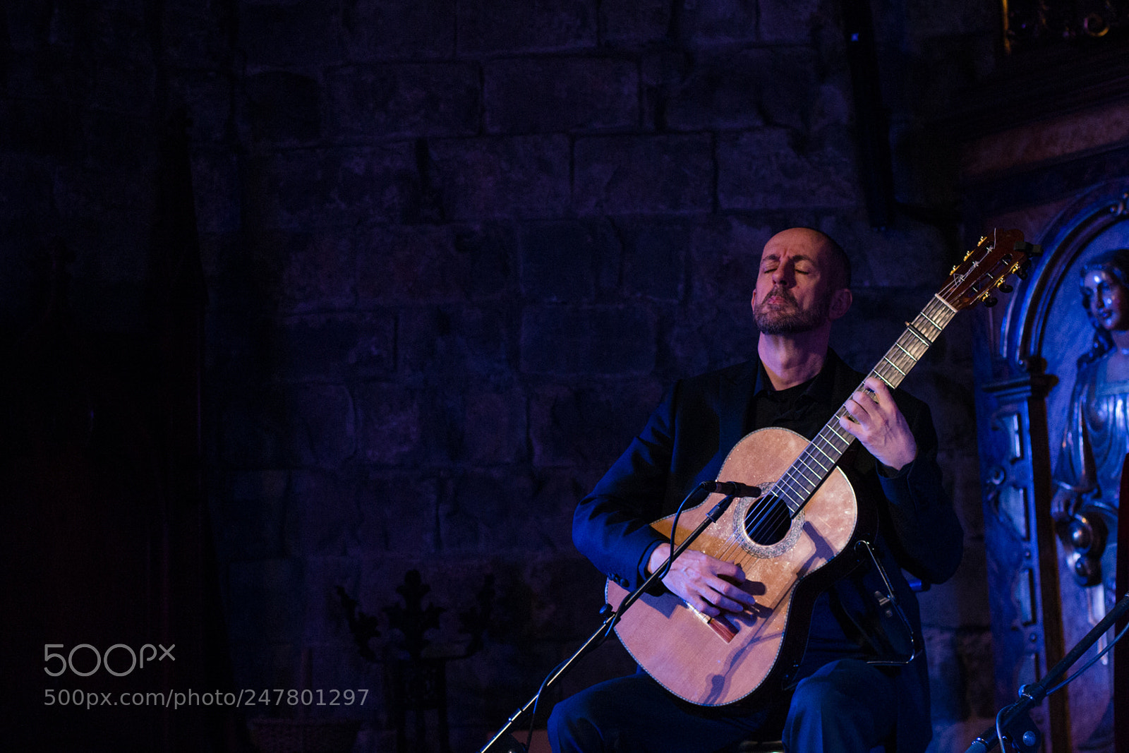 Nikon D3100 sample photo. Barcelona concerto photography