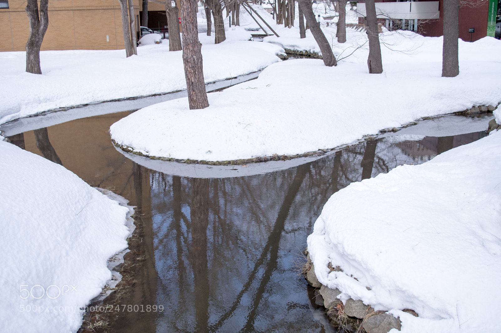 Pentax KP sample photo. Winter river photography