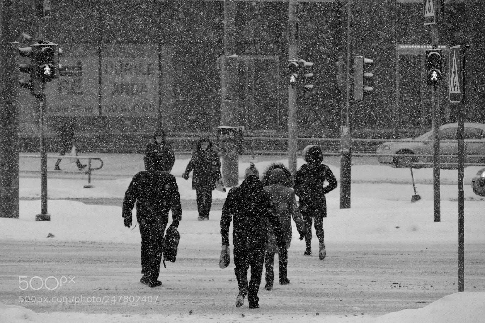 Fujifilm X-T2 sample photo. Snowy morning photography