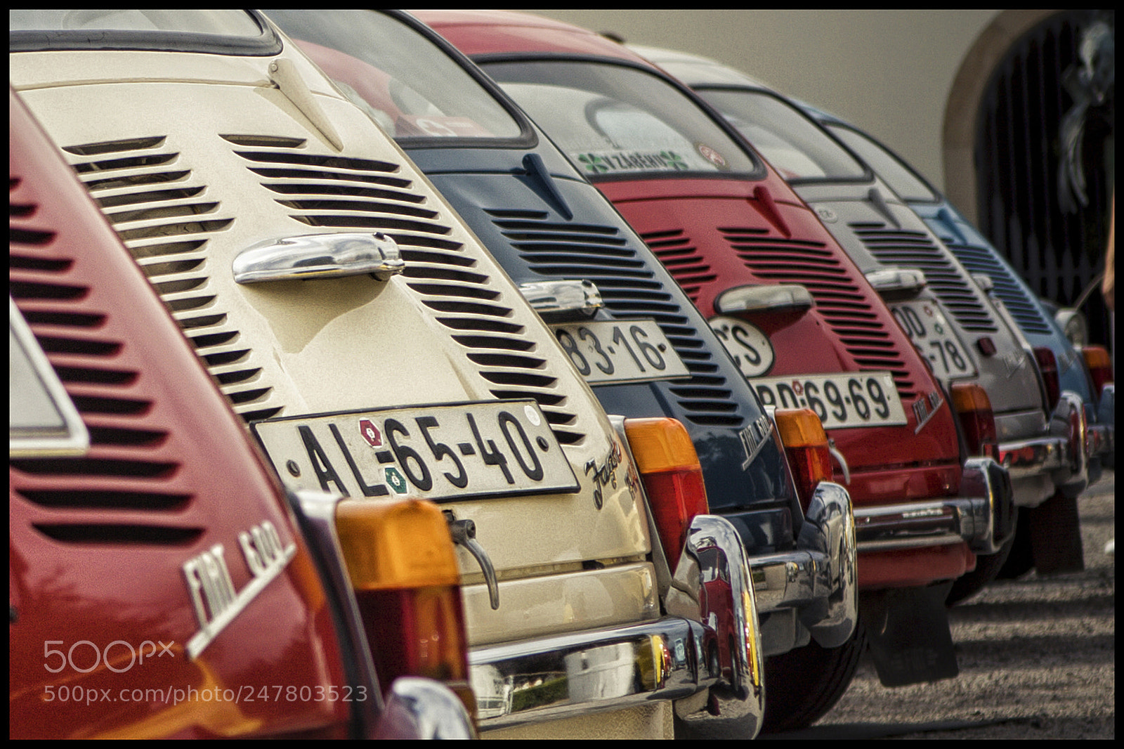 Canon EOS 40D sample photo. Fiat 600 photography