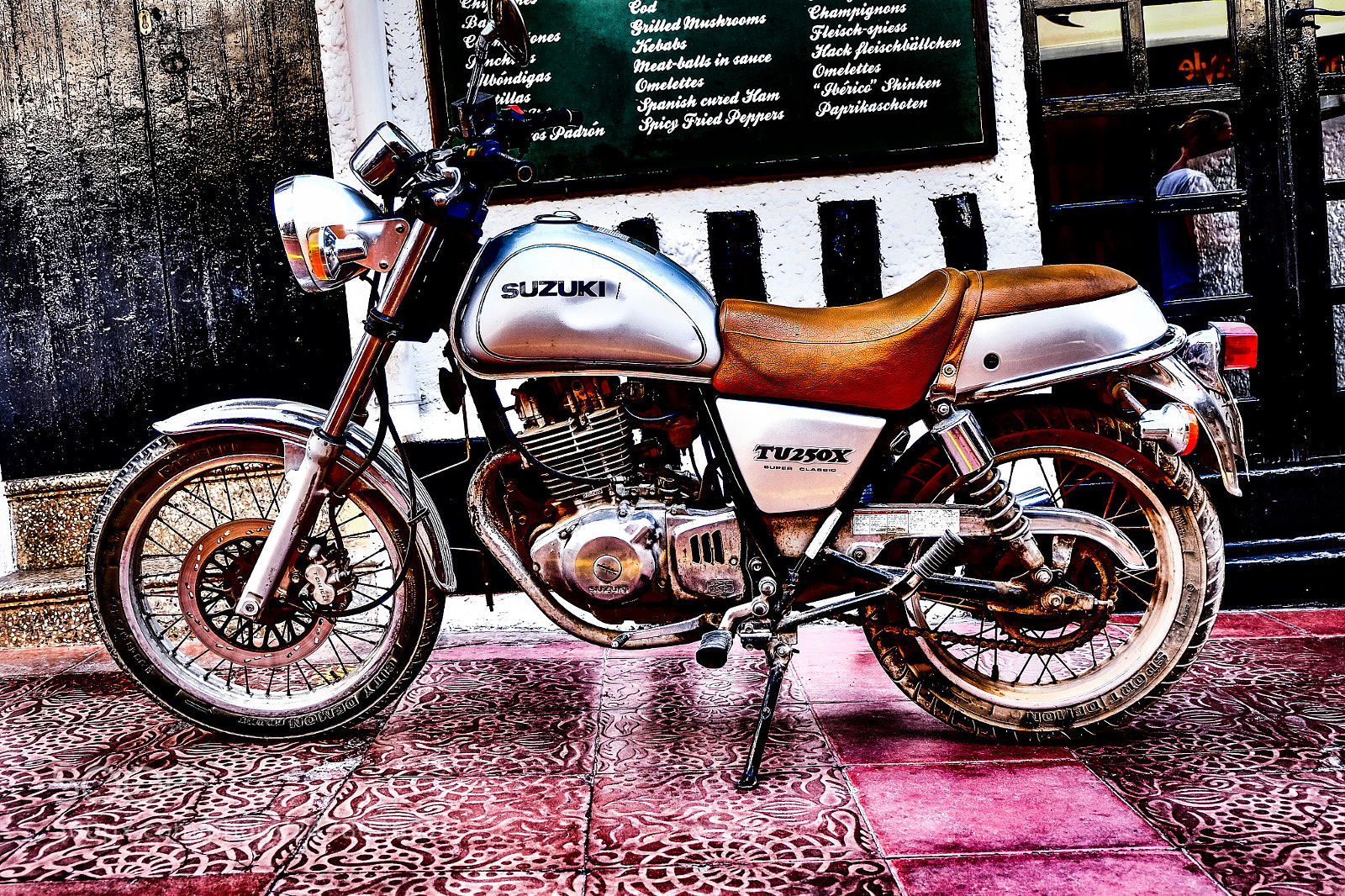 Fujifilm X-M1 sample photo. Motorbike photography