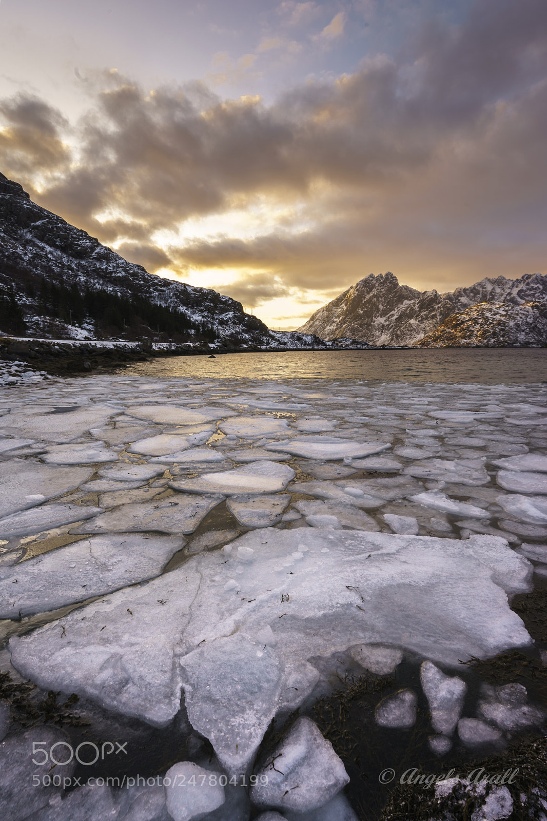 Sony a7 II sample photo. Craken ice photography
