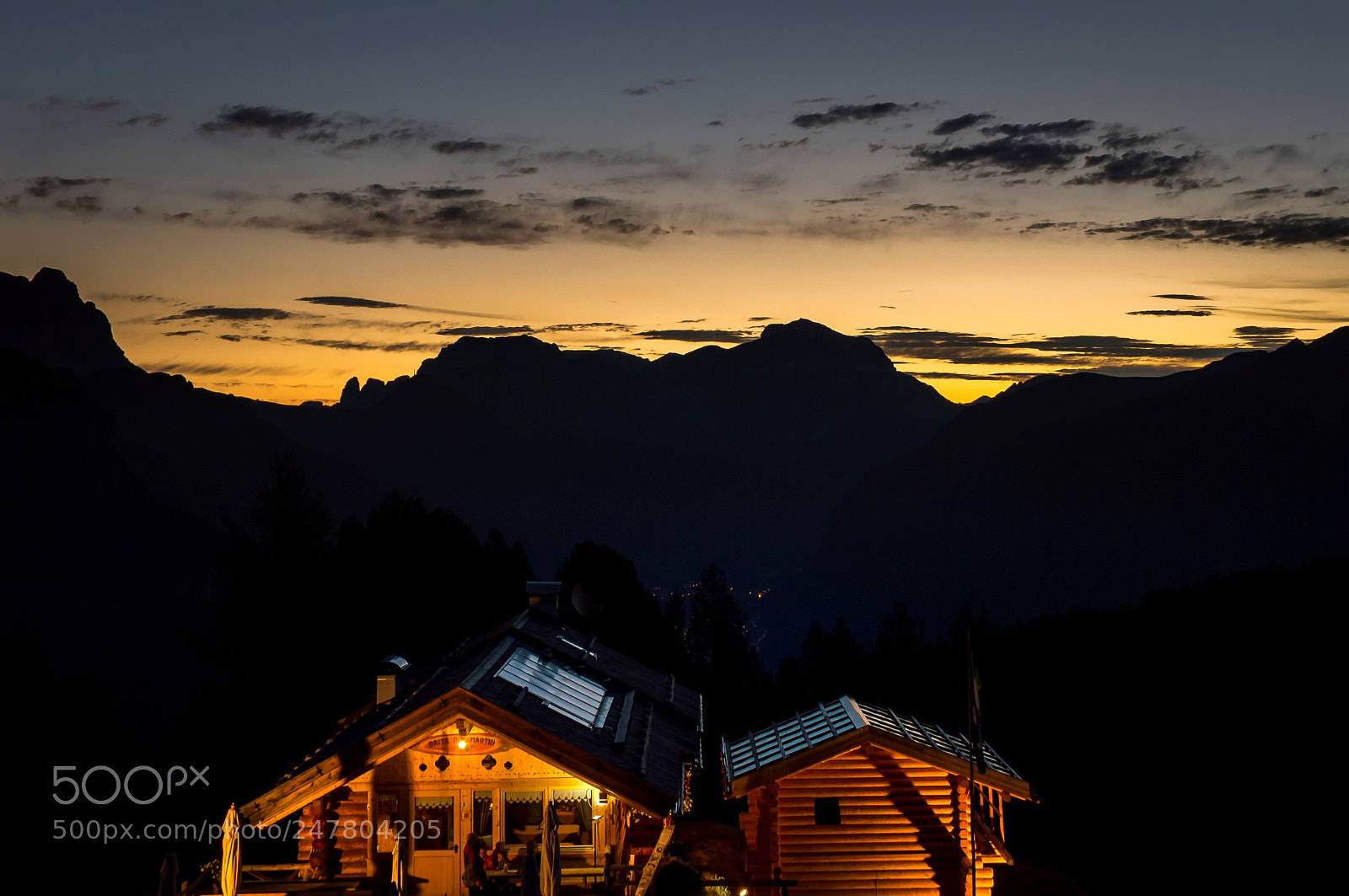Nikon D3200 sample photo. Mountain sunrise photography