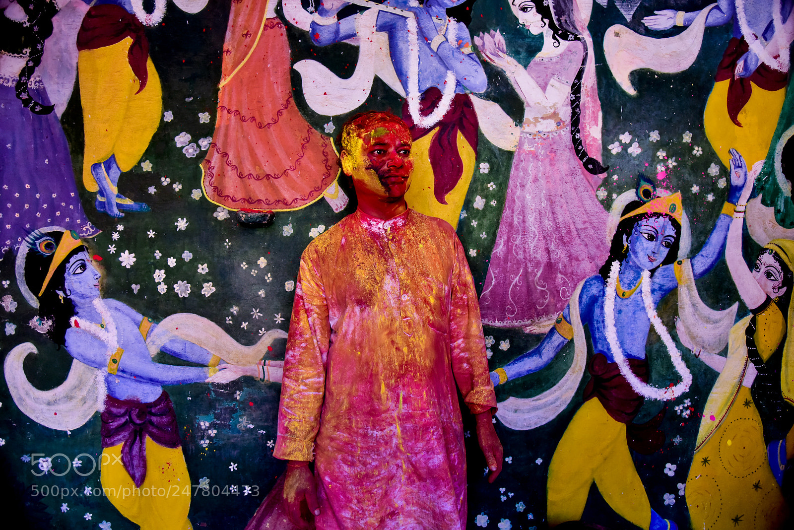 Nikon D810 sample photo. Portrait of a devotee photography