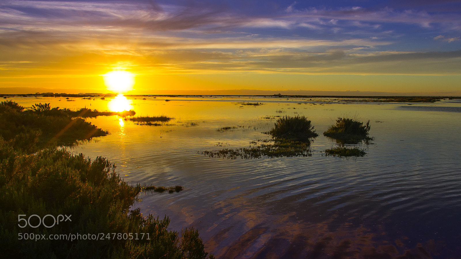 Pentax K-5 sample photo. Stiffkey sunset photography