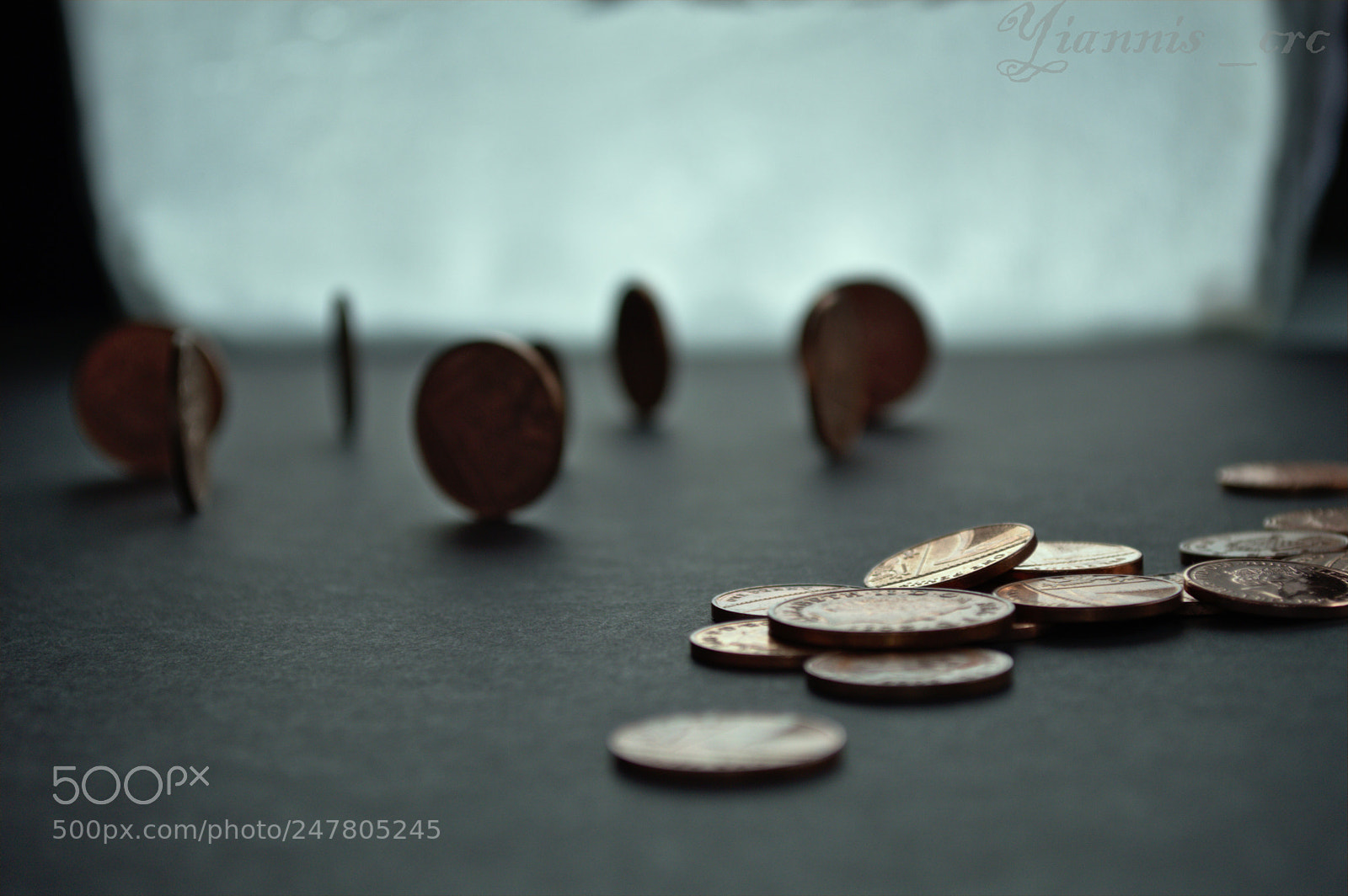 Nikon D3200 sample photo. Insert coins photography