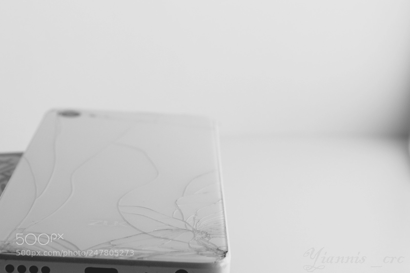 Nikon D3200 sample photo. White phone. photography