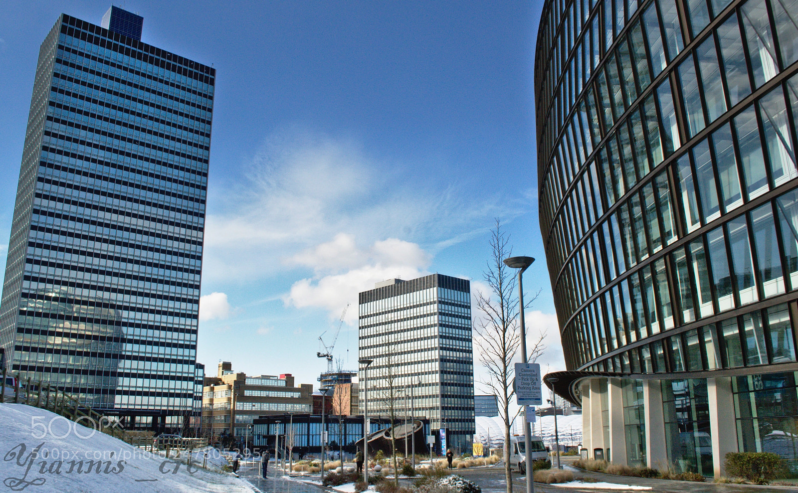 Nikon D3200 sample photo. City contrast buildings. photography