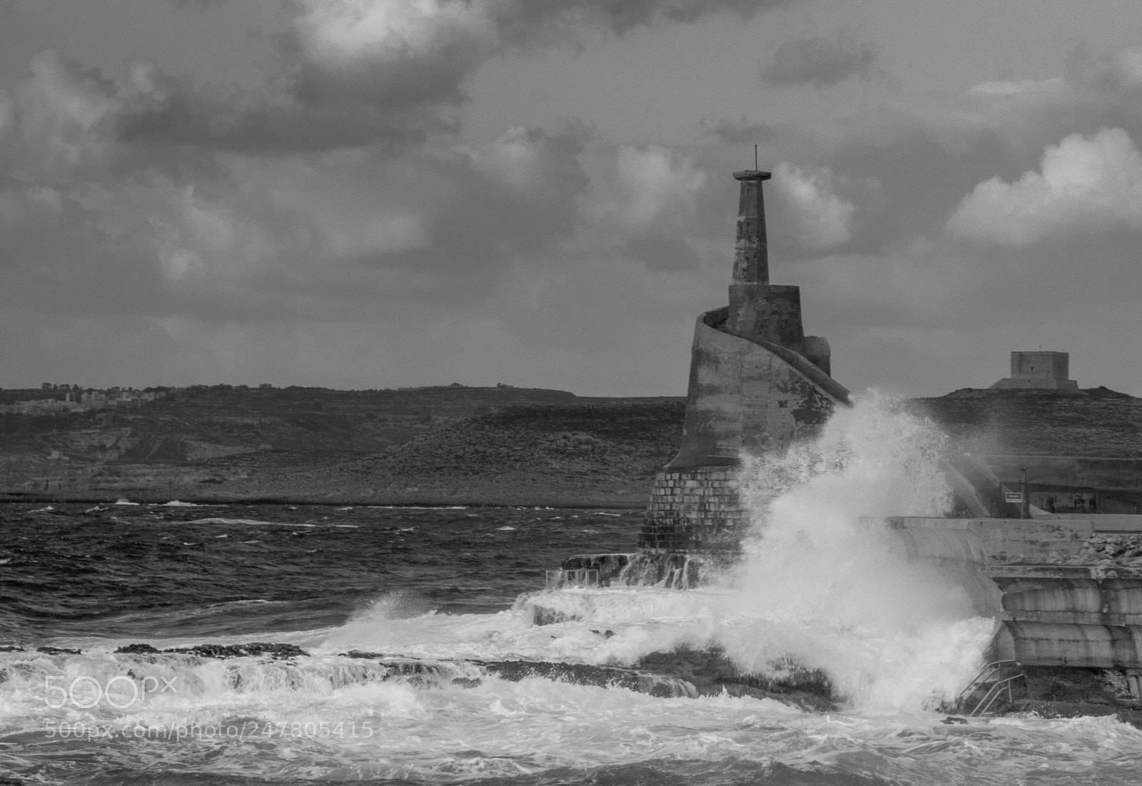 Canon EOS 60D sample photo. Rough sea of malta photography