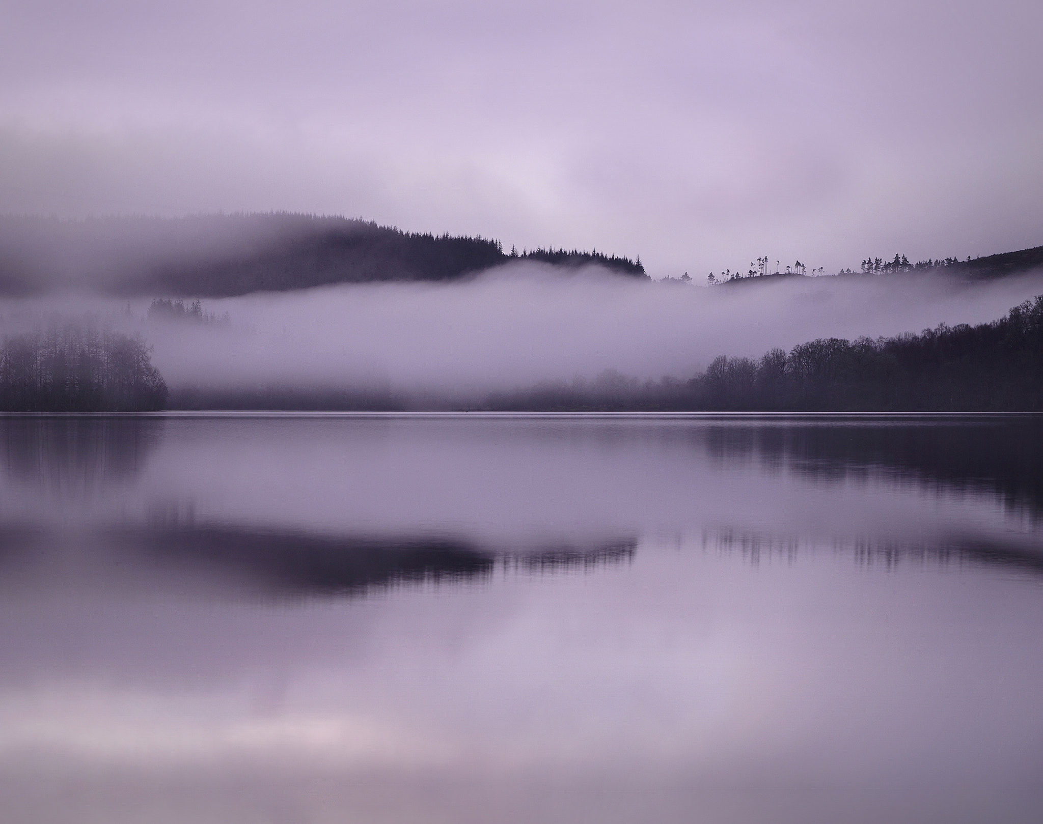 Panasonic Lumix DMC-GF1 sample photo. Play misty (loch ard) photography