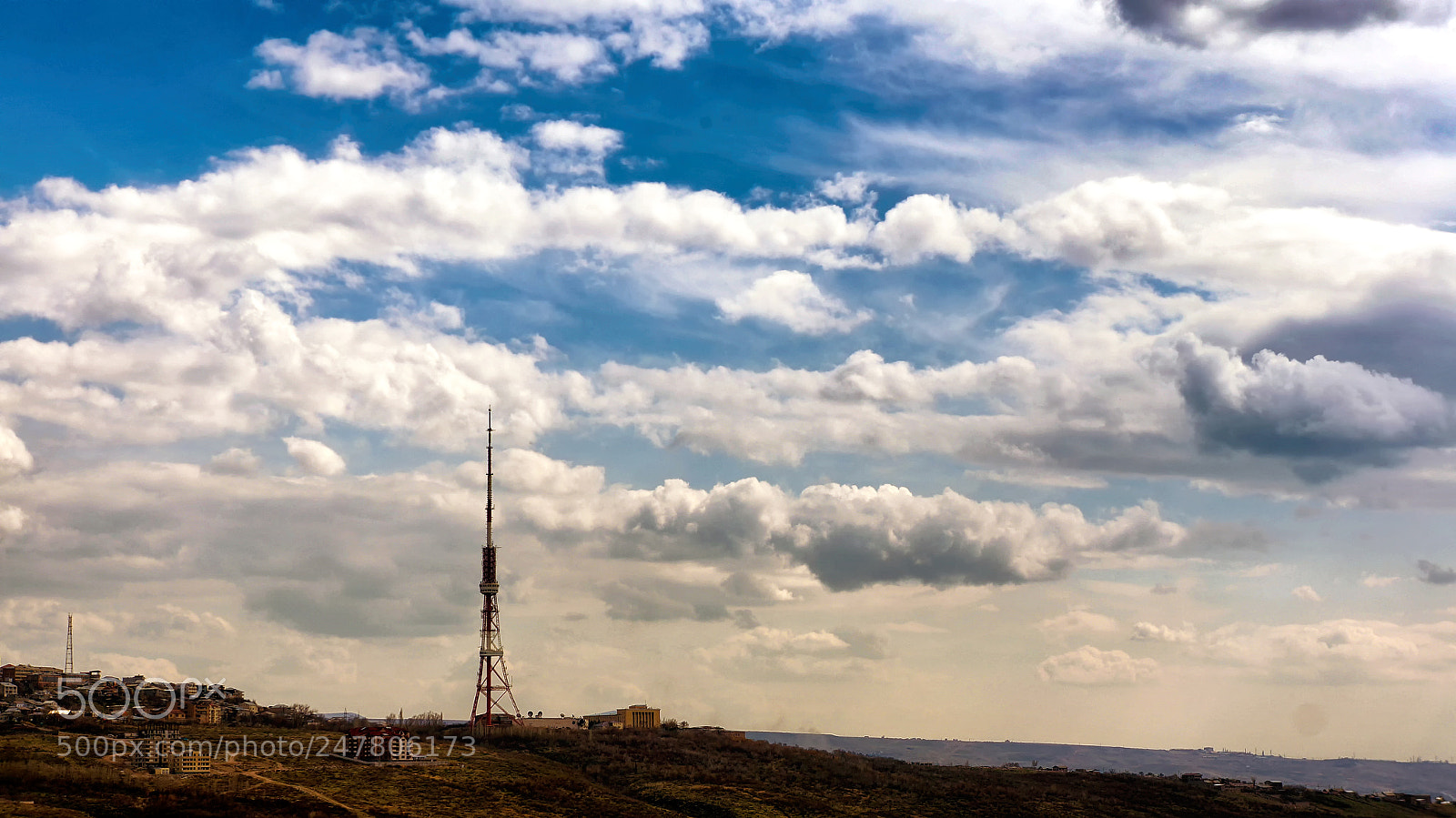 Sony Alpha NEX-5N sample photo. Tv tower of armenia photography