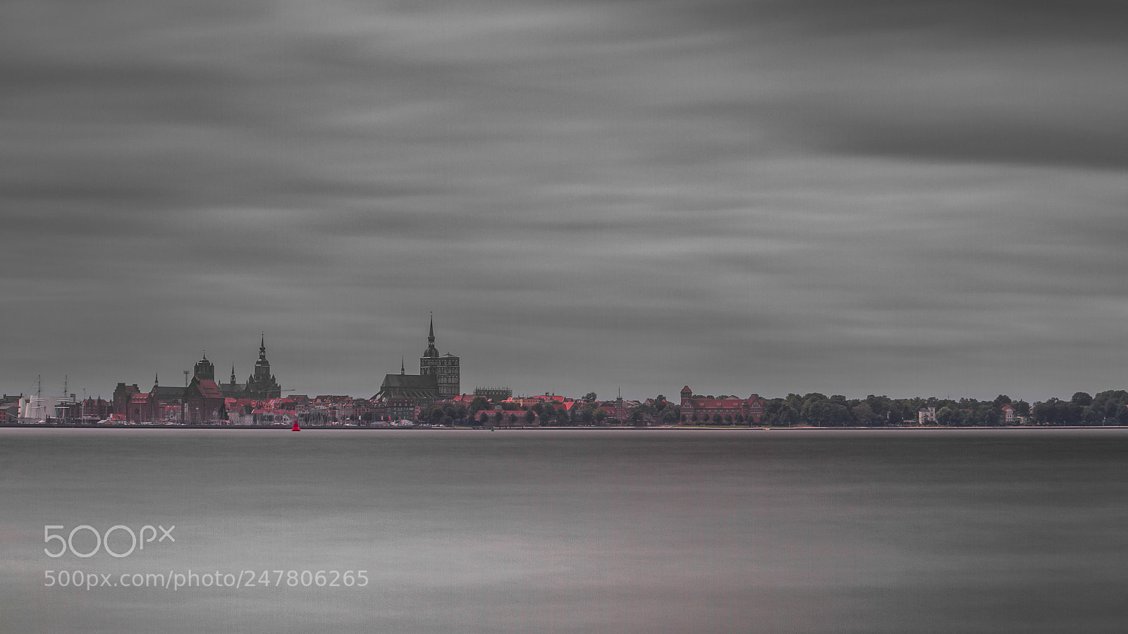 Canon EOS 7D sample photo. Stralsund long term exposure photography