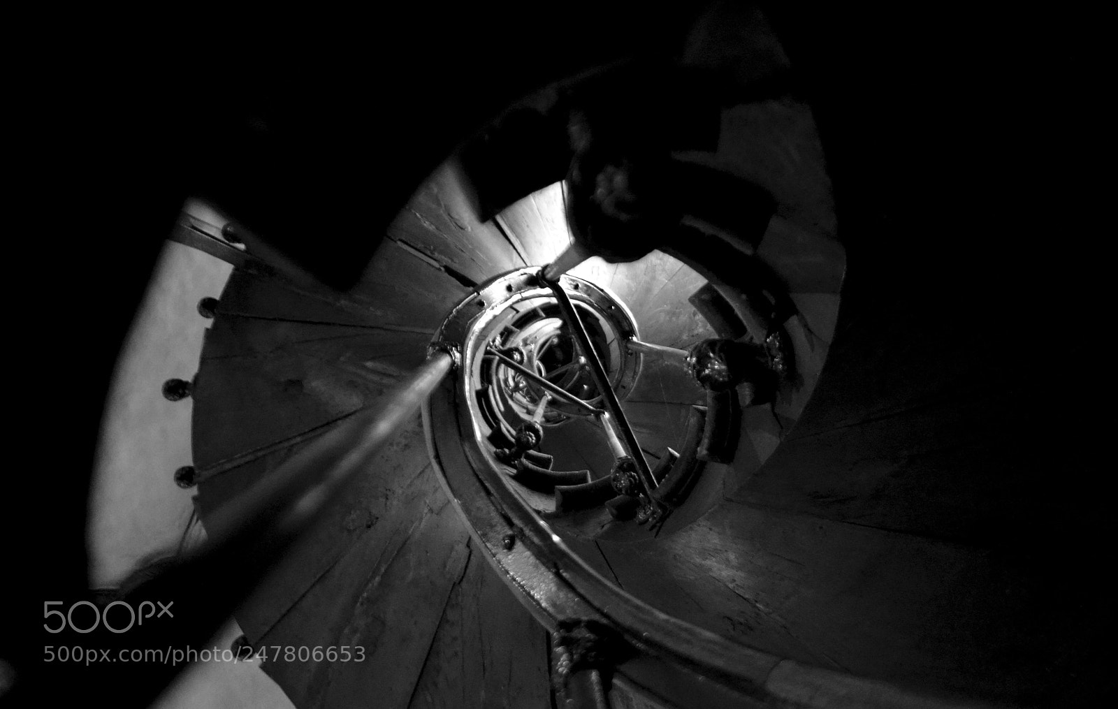 Nikon D5100 sample photo. Spiral stairs photography