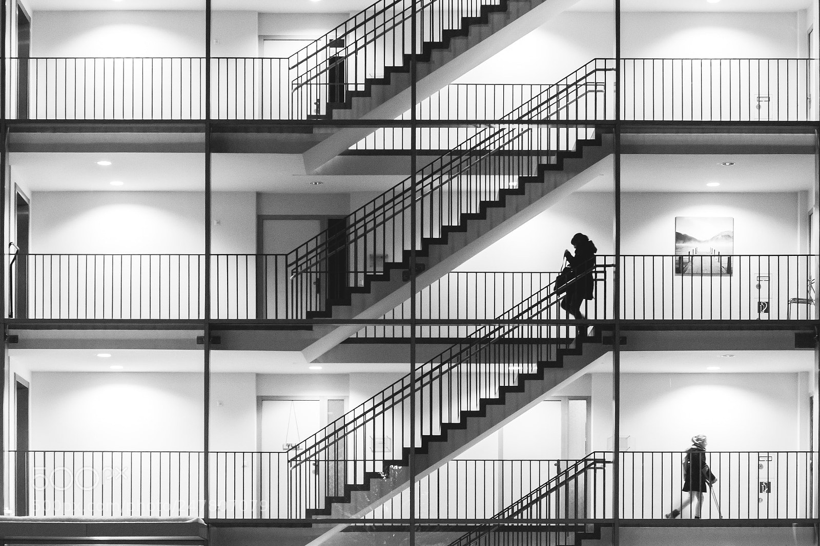 Canon EOS 7D sample photo. Staircase photography