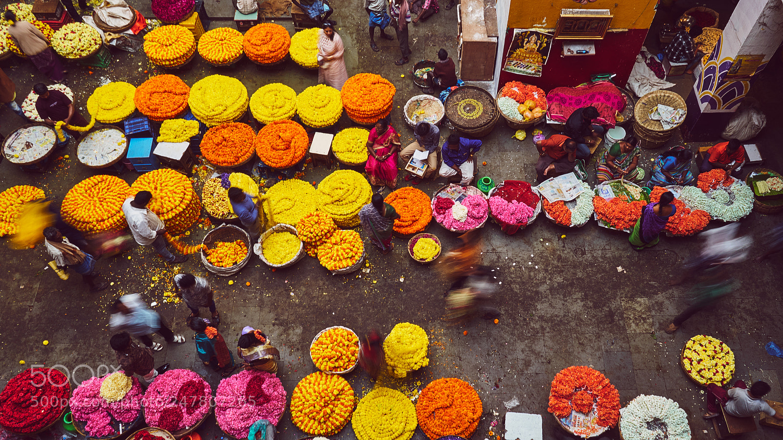 Sony a6500 sample photo. Flower bazaar photography