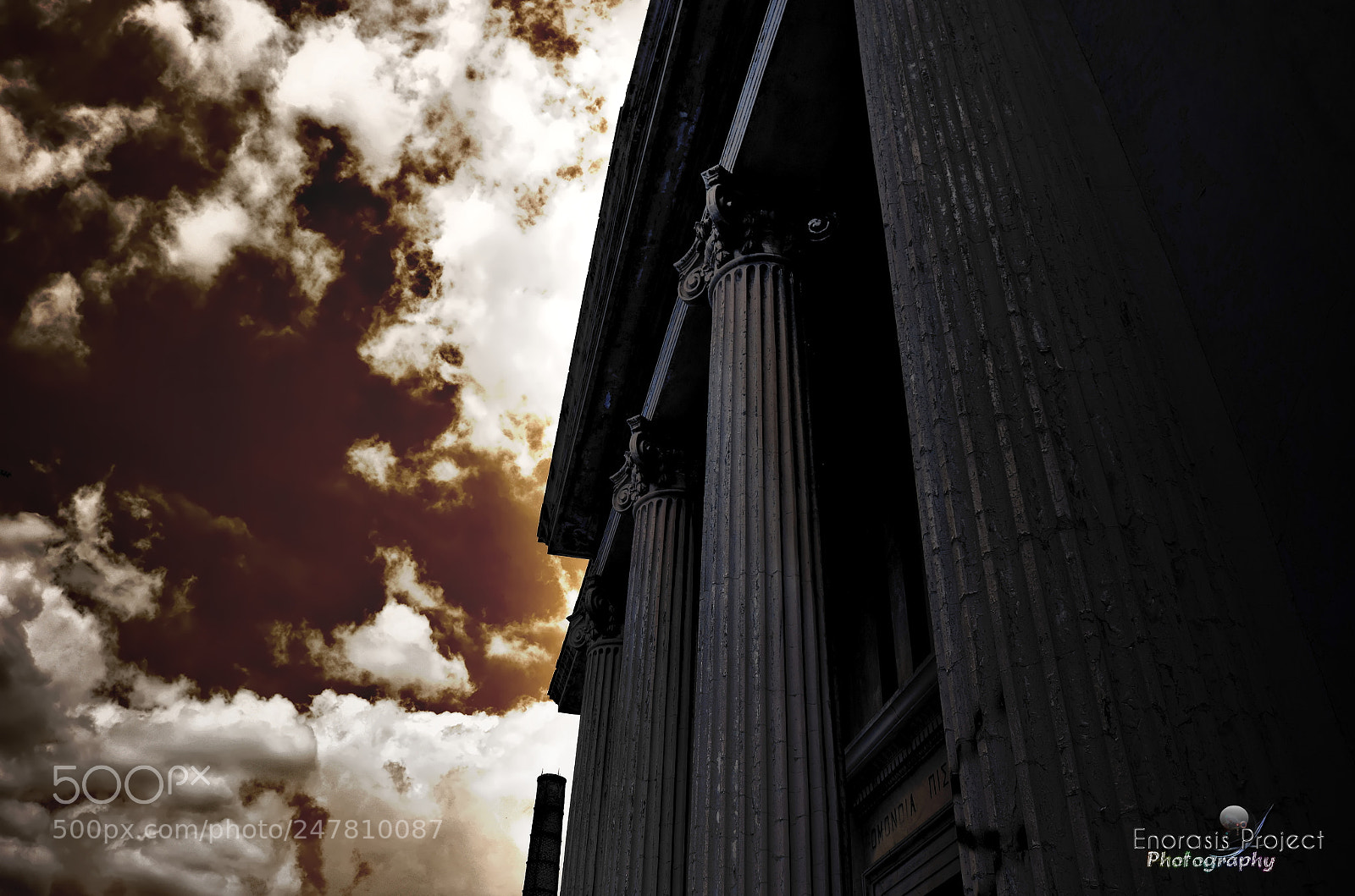 Nikon D5100 sample photo. An abandoned university. photography