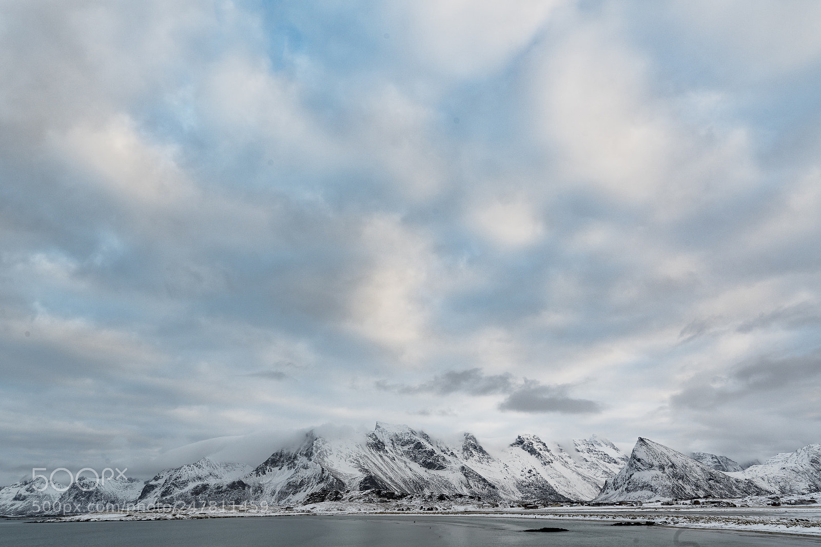 Sony a7R III sample photo. Lofoten mountains photography