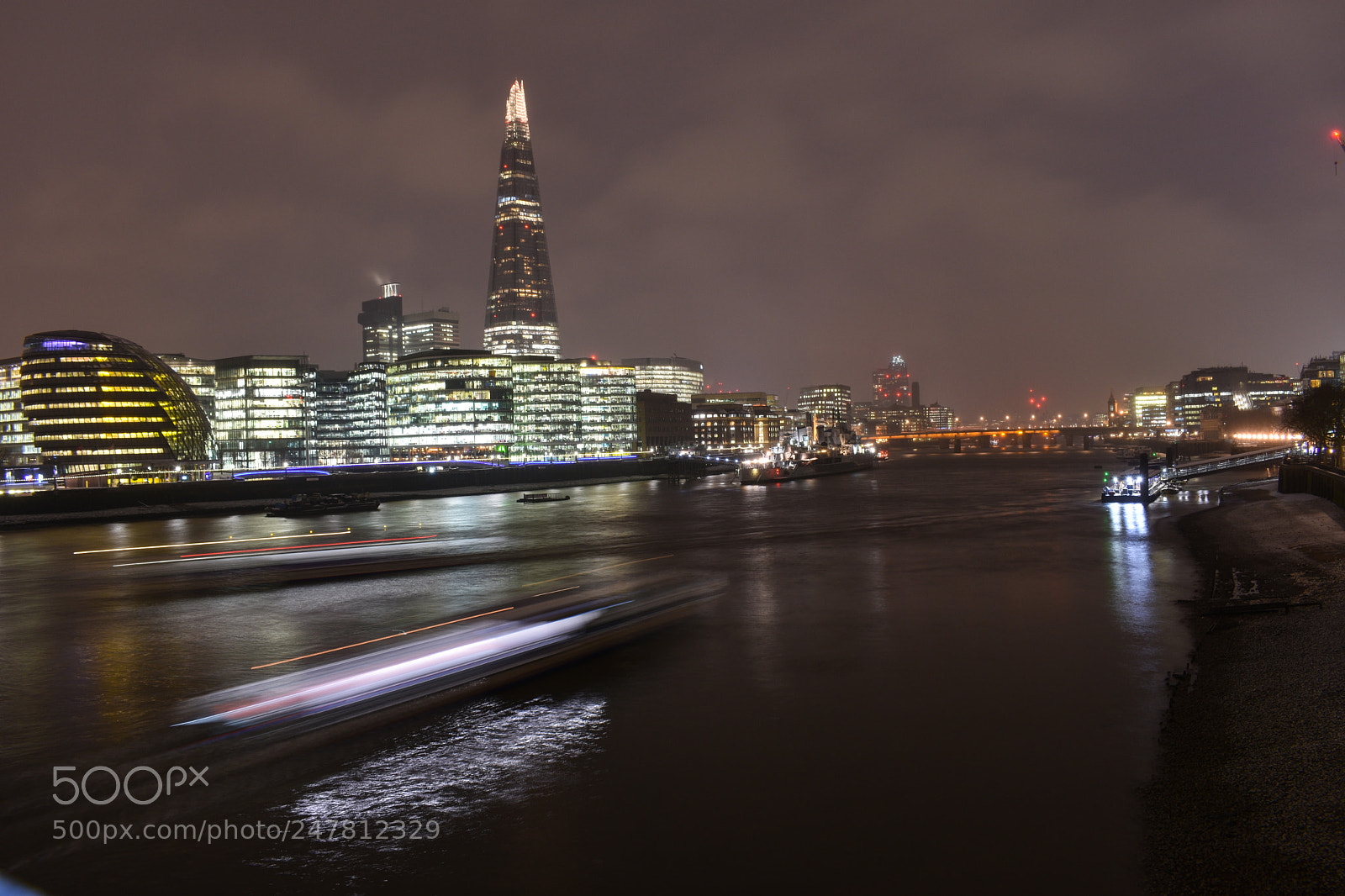 Nikon D3400 sample photo. London by night photography